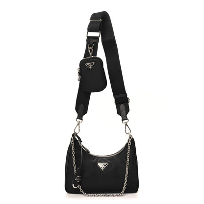 Prada Nylon Re-Edition 2005 Shoulder Bag Black 1 of 9