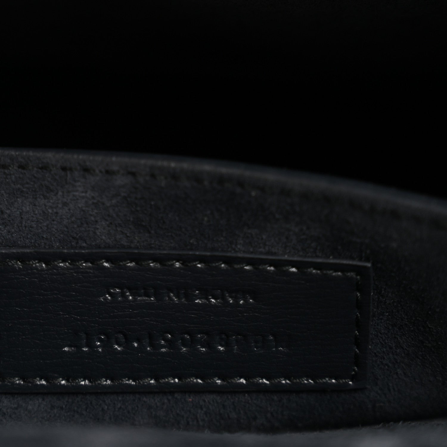 Saint Laurent Calfskin Medium Bellechasse Satchel Navy 7 of 14