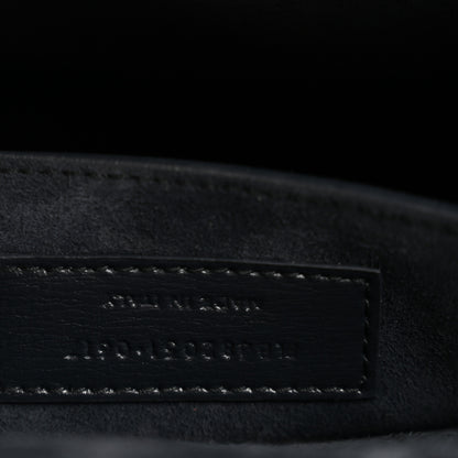 Saint Laurent Calfskin Medium Bellechasse Satchel Navy 7 of 14