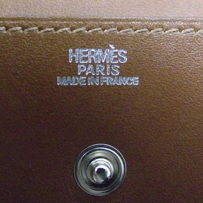 Hermes Sakura Card Holder Case Brown 6 of 8
