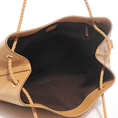 Gucci Calfskin Large Gifford Braided Handle Tote Camel 5 of 8