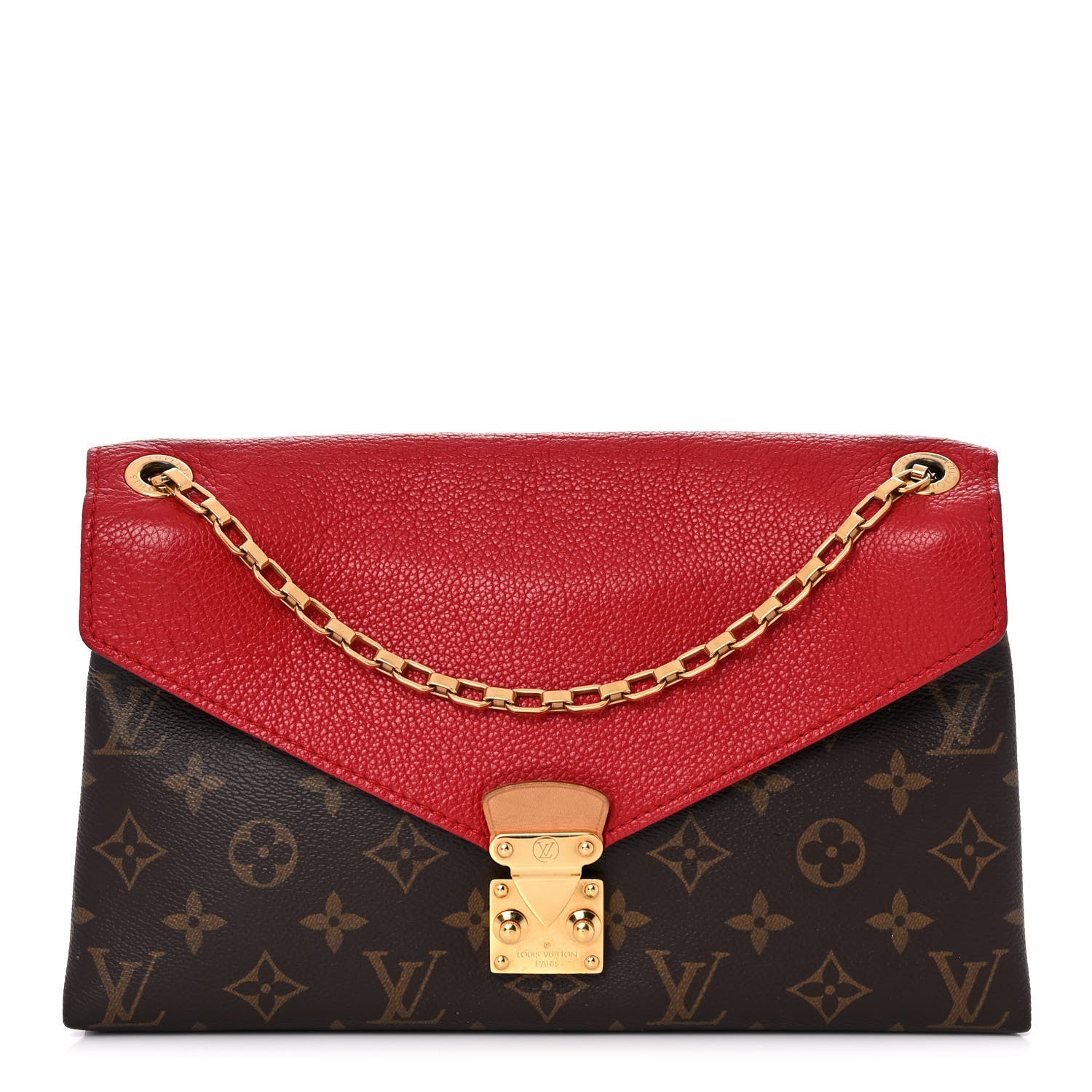 Louis Vuitton Monogram Pallas Chain Cherry 1 of 9