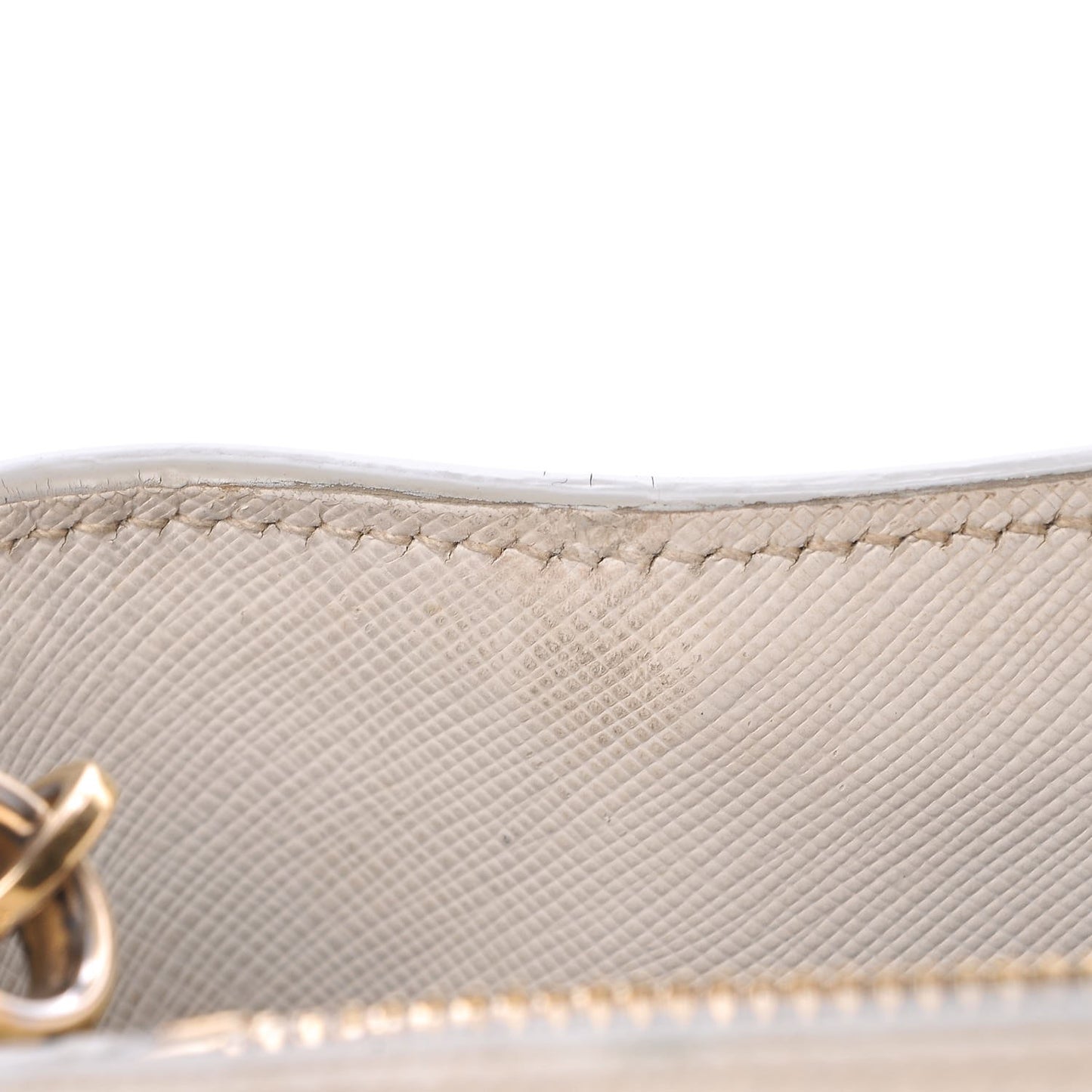 Saffiano Lux Medium Tote Talco