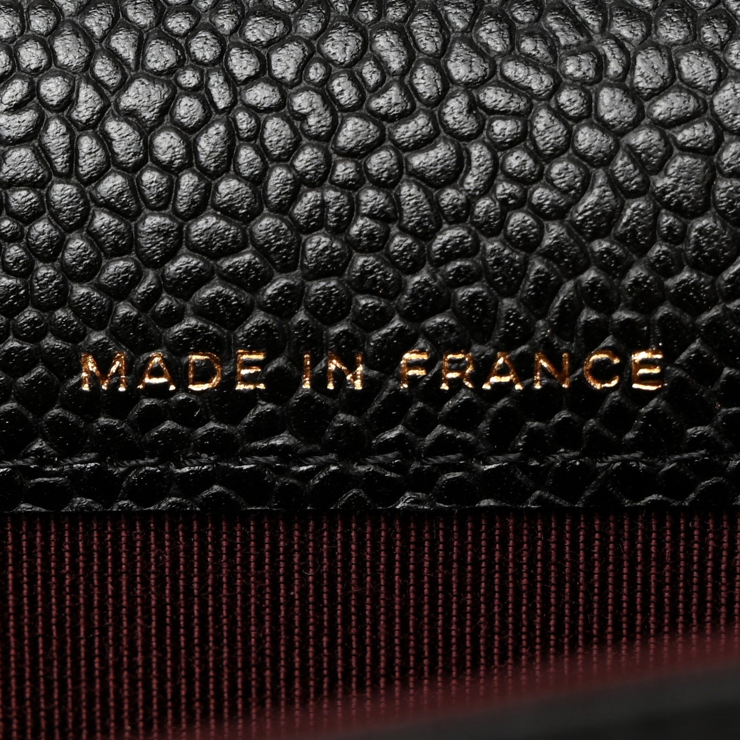 Caviar Quilted Flap Card Holder Wallet Black