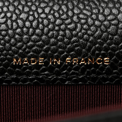 Chanel Caviar Quilted Flap Card Holder Wallet Black 7 of 8