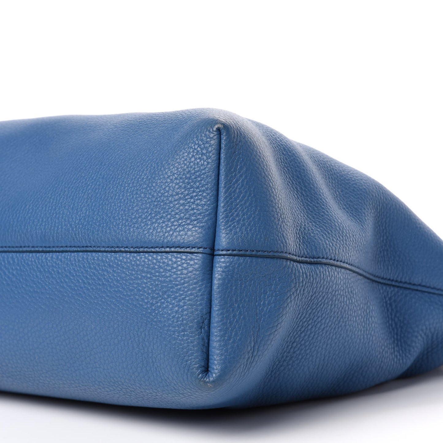 Vitello Phenix Tote Azzurro