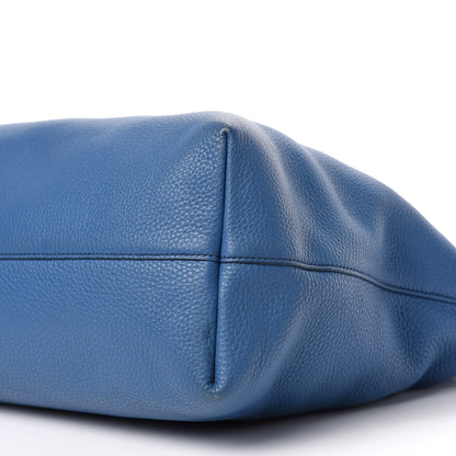 Prada Vitello Phenix Tote Azzurro 7 of 11