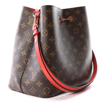 Louis Vuitton Monogram Neonoe MM Coquelicot 2 of 10