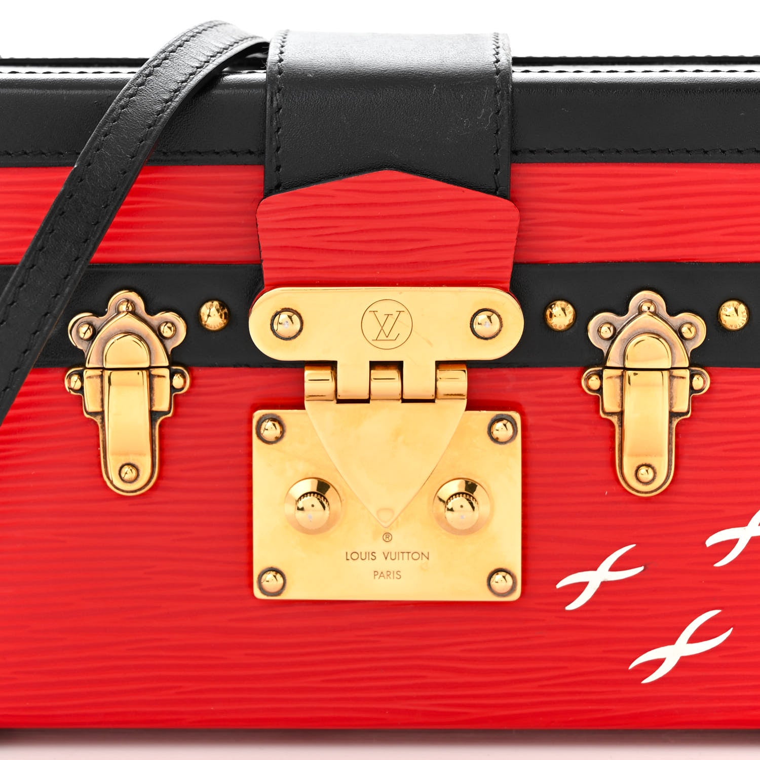 Louis Vuitton Epi Petite Malle Coquelicot 7 of 10