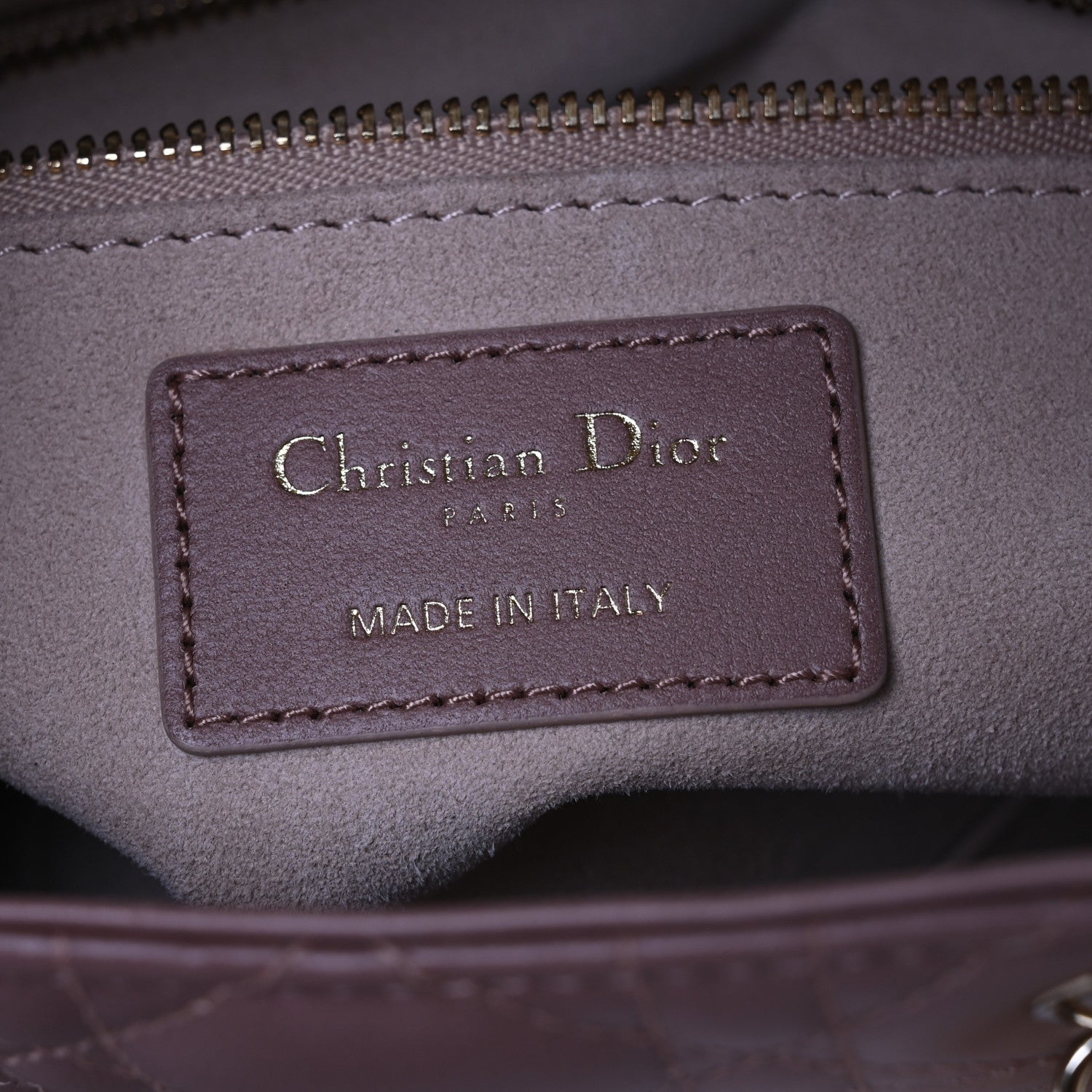 Christian Dior Lambskin Cannage Gradient Small My ABCDior Lady Dior 6 of 11