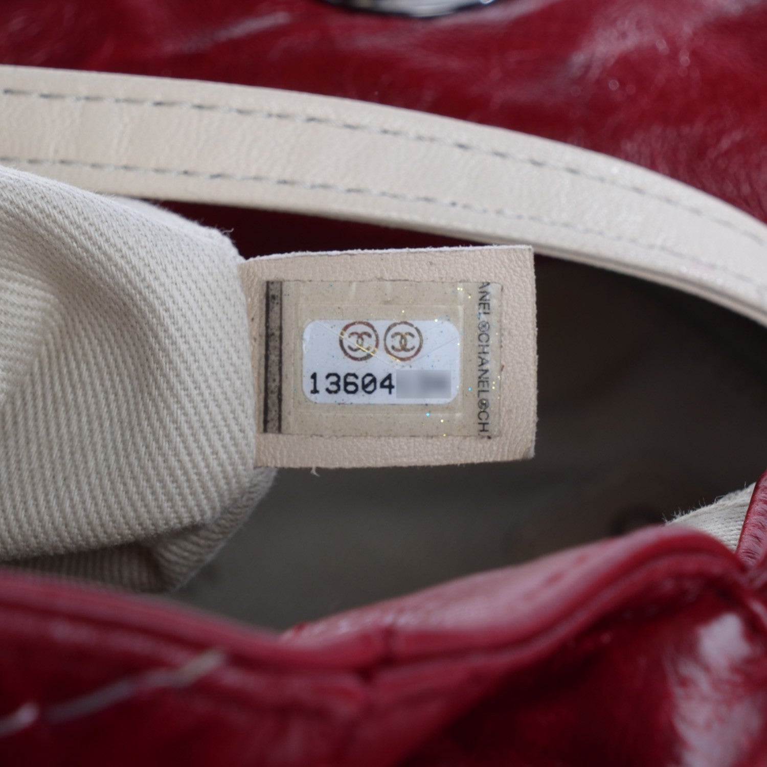 Chanel Glazed Goatskin Double Stitch Maxi Flap Red 7 of 7