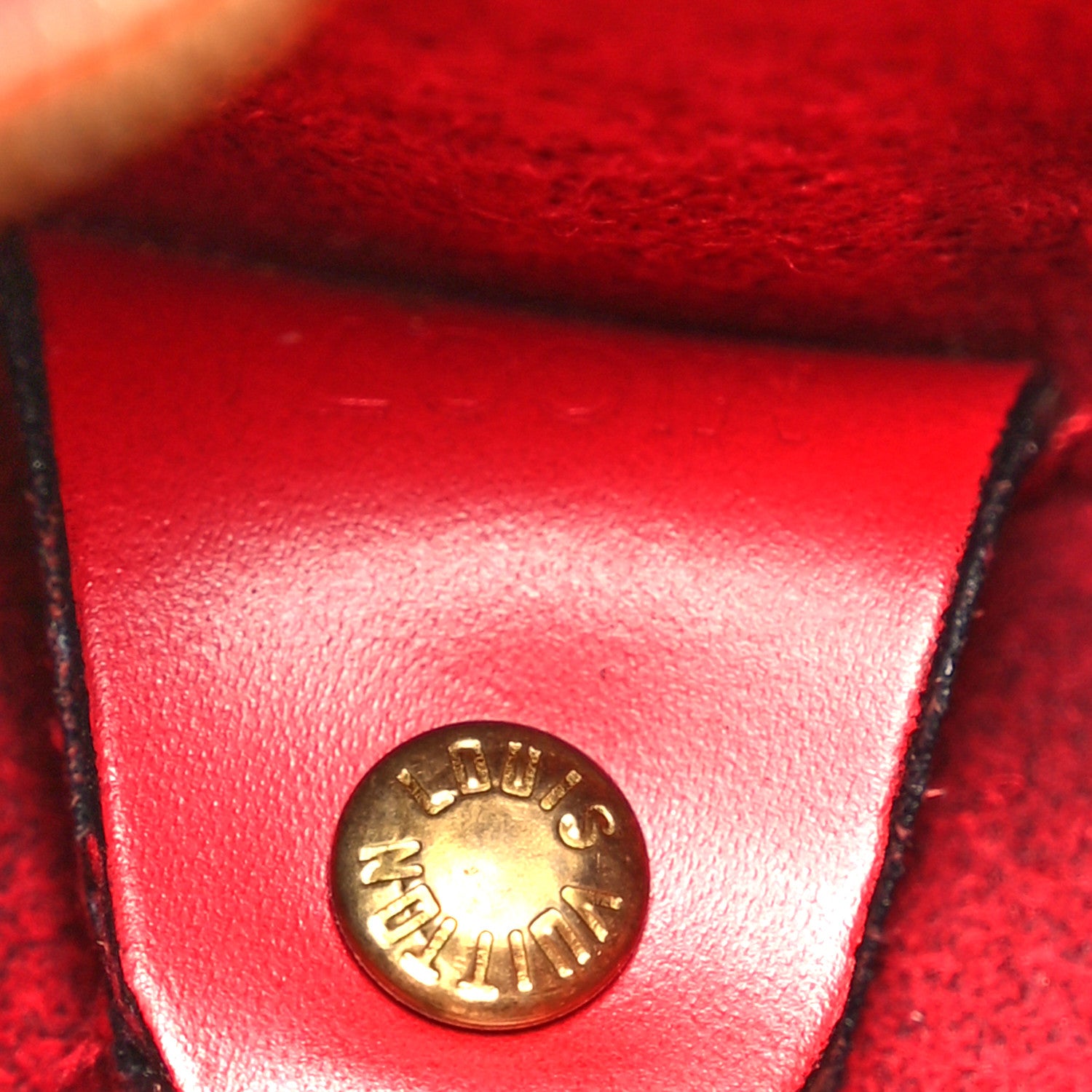 Louis Vuitton Epi Soufflot Castillan Red 7 of 14