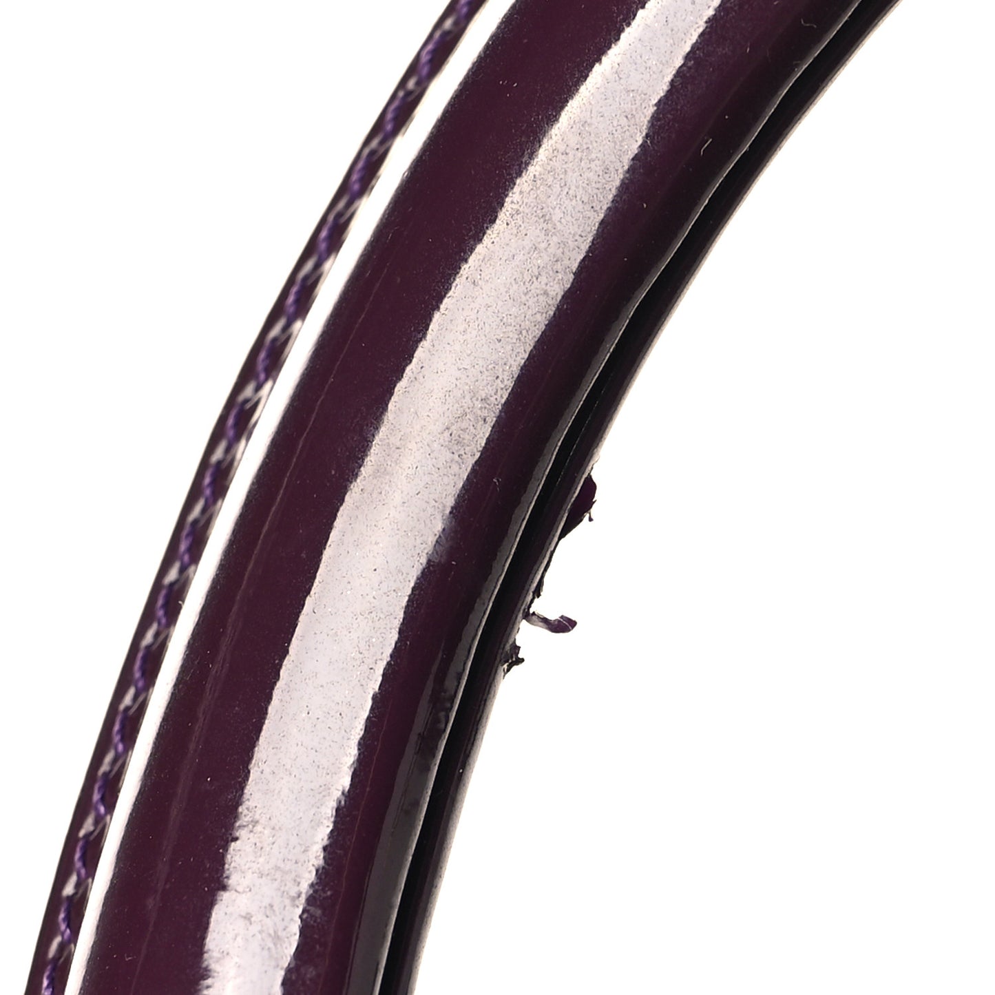Patent Cannage Medium Lady Dior Purple