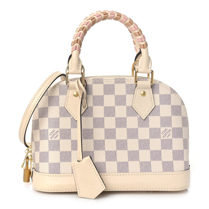 Louis Vuitton Damier Azur Braided Alma BB 1 of 8
