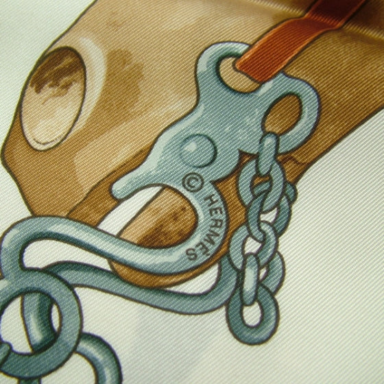 Hermes Silk Scarf Mun Petit Cheval Mexican Tie By Wik 5 of 6