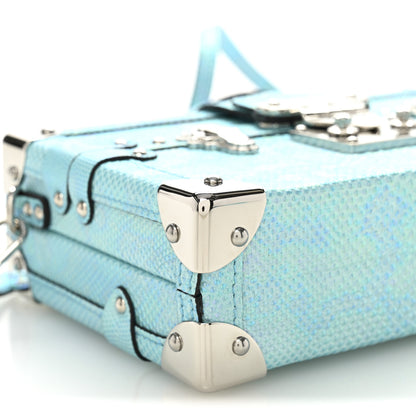 Louis Vuitton Karung Petite Malle Blue Petrol 8 of 10