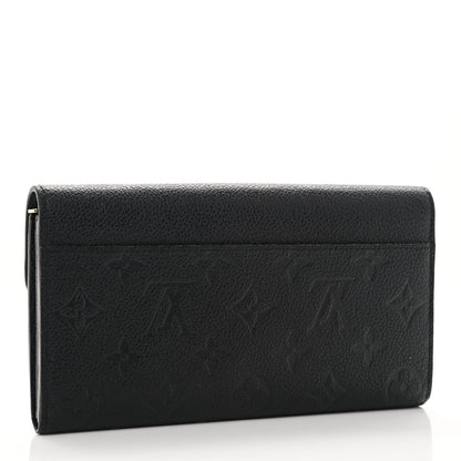 Louis Vuitton Empreinte Sarah Wallet NM Black 3 of 7