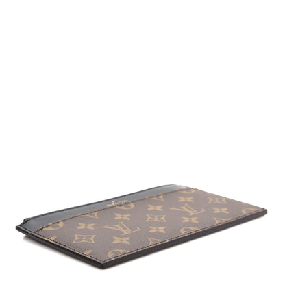 Louis Vuitton Monogram Slim Purse Black 4 of 6