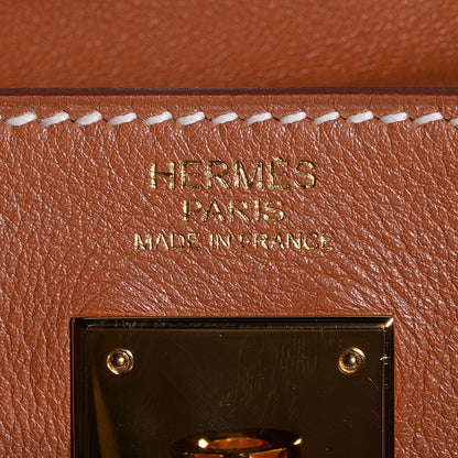 Hermes Swift Kelly 32 Retourne Gold 7 of 21