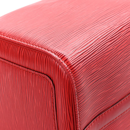 Louis Vuitton Epi Speedy 30 Castillan Red 11 of 13