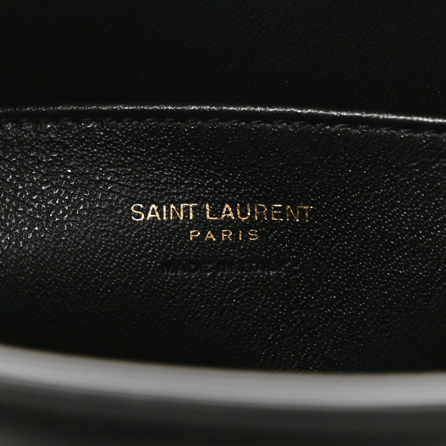 Saint Laurent Calfskin Monogram Baby Cabas Black 6 of 10