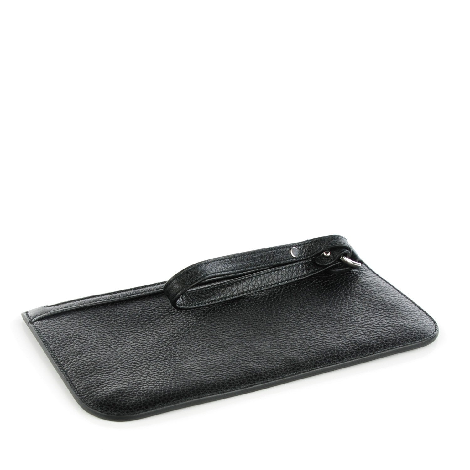 Gucci Pebbled Calfskin Zip Pouch Black 4 of 8