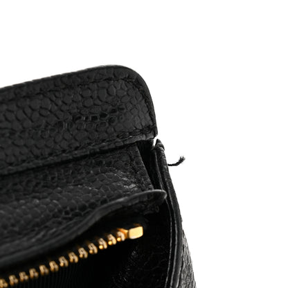 Chanel Caviar CC Shoulder Bag Black 11 of 11