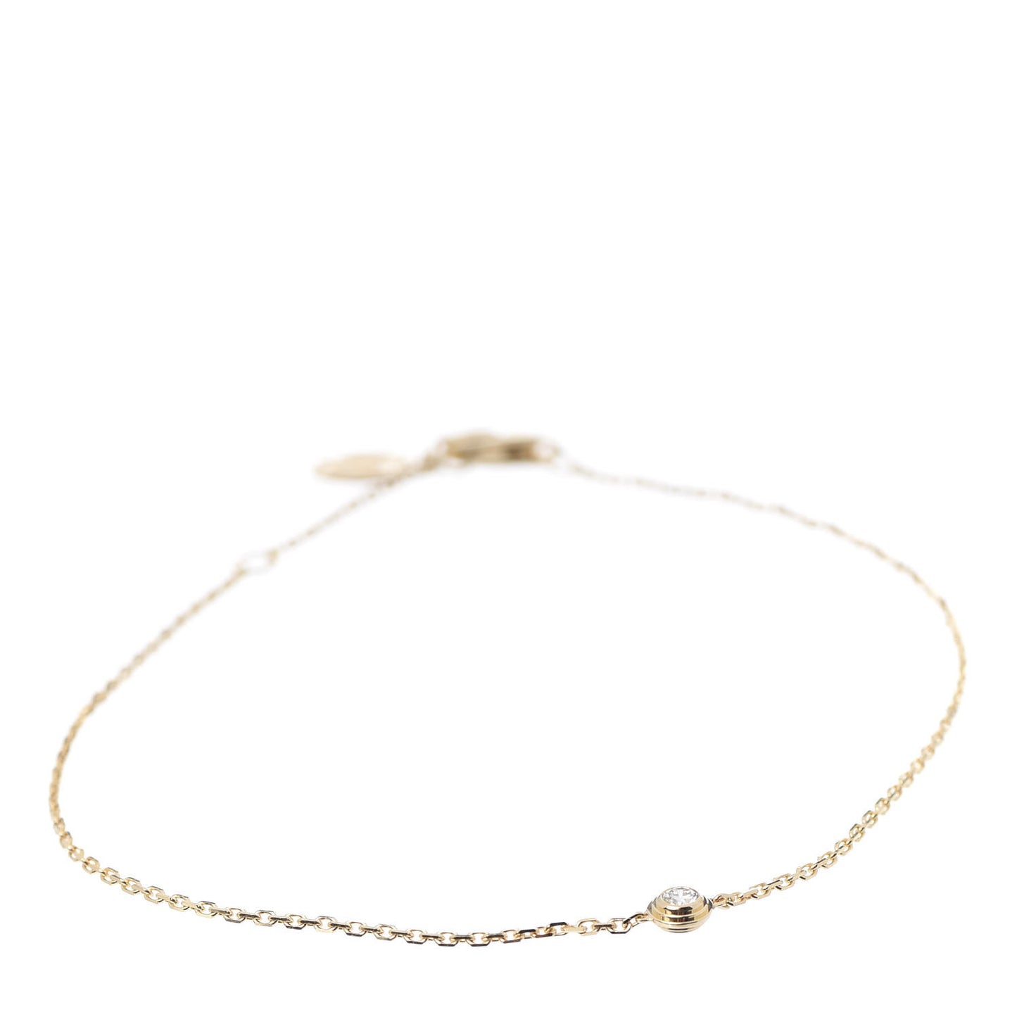 18K Yellow Gold Diamond XS D'Amour Bracelet