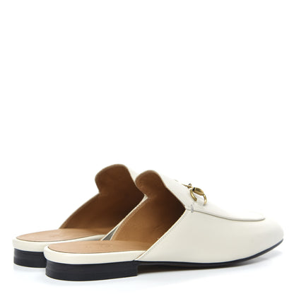 Gucci Malaga Kid Womens Princetown Slippers 38.5 Mystic White 4 of 11