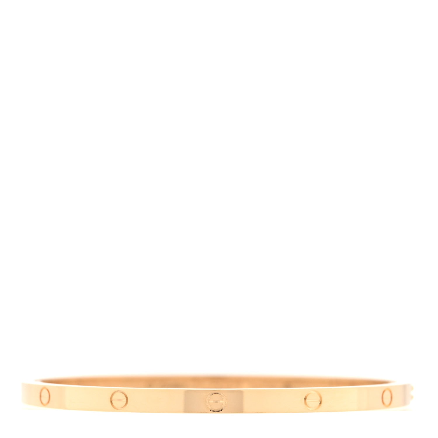 Cartier 18K Yellow Gold Small LOVE Bracelet 17 1 of 5