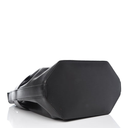 Louis Vuitton Epi Sac D'Epaule Black 4 of 12