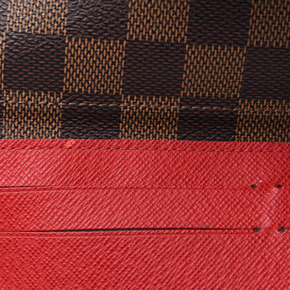 Louis Vuitton Damier Ebene Josephine Wallet Red 11 of 11