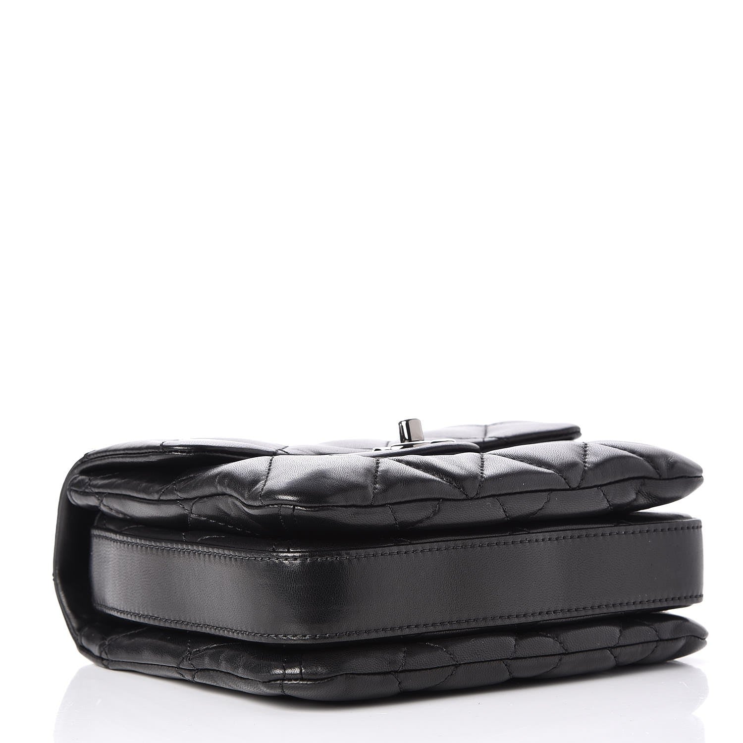 Chanel Lambskin Quilted Flap Black 5 of 9