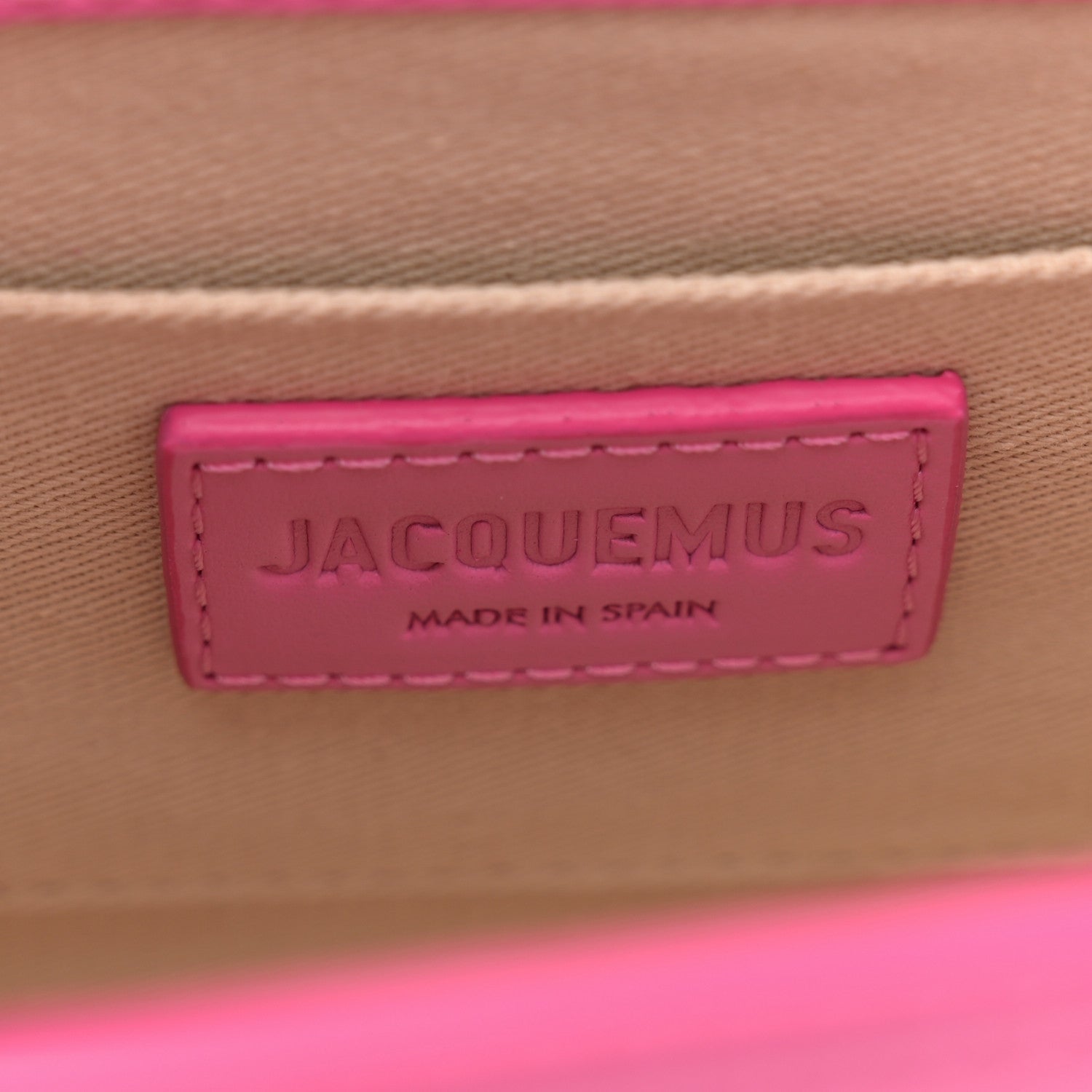 Jacquemus Smooth Calfskin Le Chiquito Noeud Pink 6 of 12