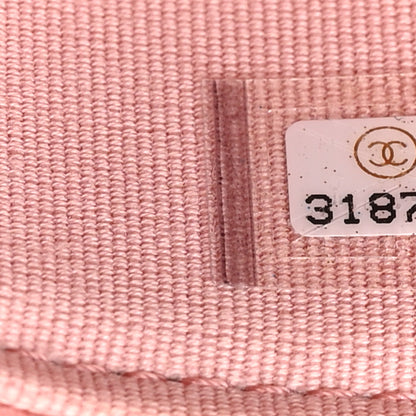 Chanel Caviar Quilted Mini Vanity Case With Chain Pink 7 of 10