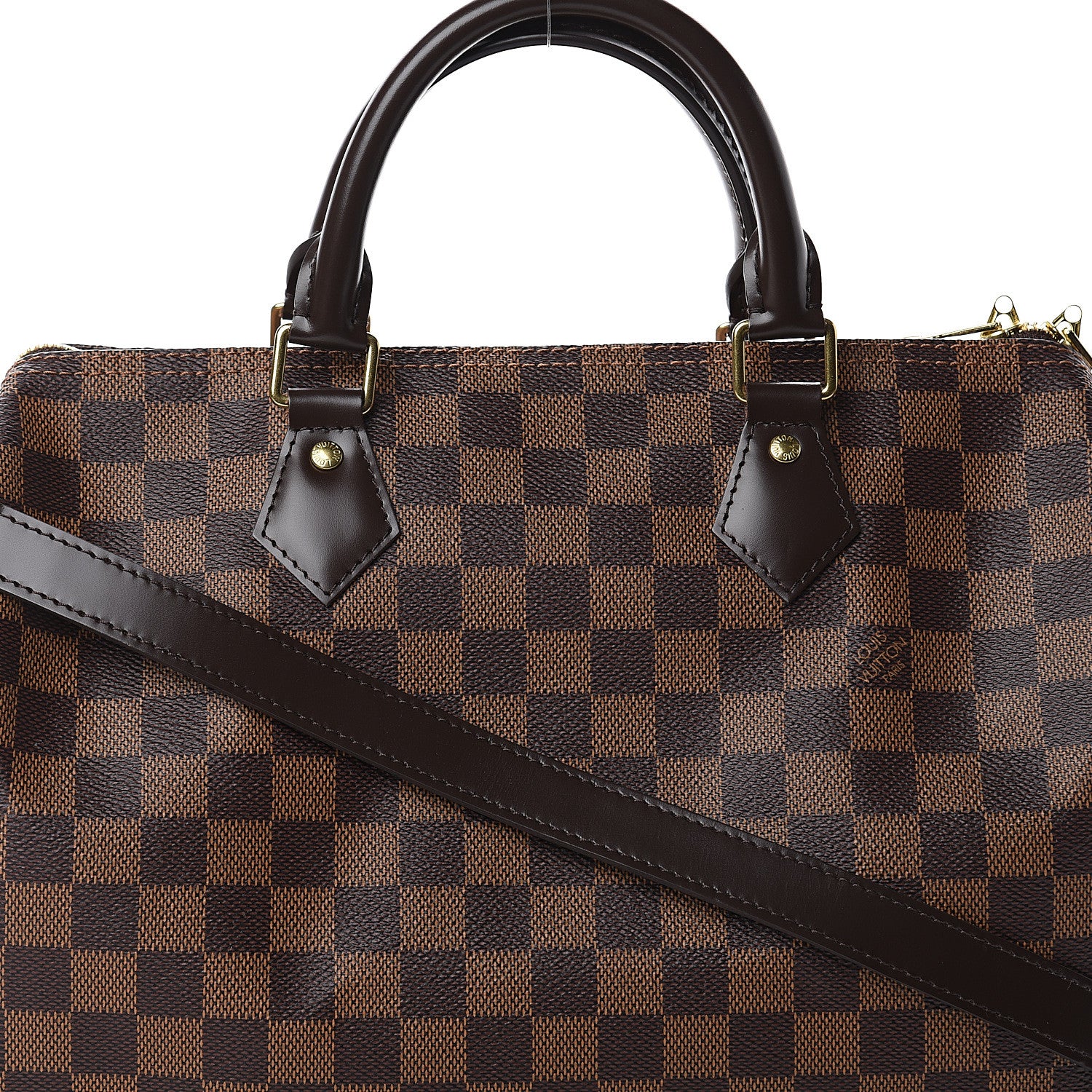 Louis Vuitton Damier Ebene Speedy Bandouliere 30 5 of 7