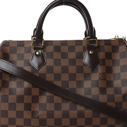 Louis Vuitton Damier Ebene Speedy Bandouliere 30 5 of 7