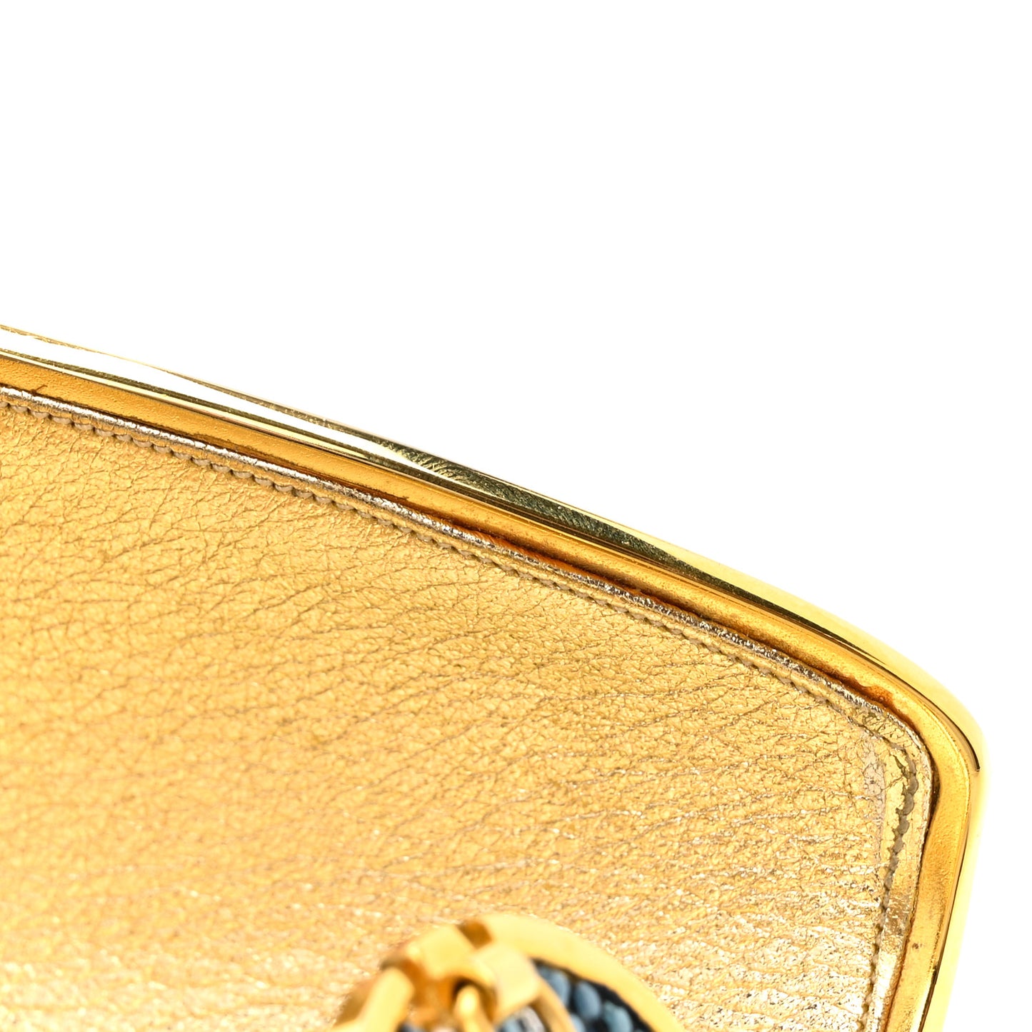 Swarovski Crystal Paisley Minaudiere Clutch