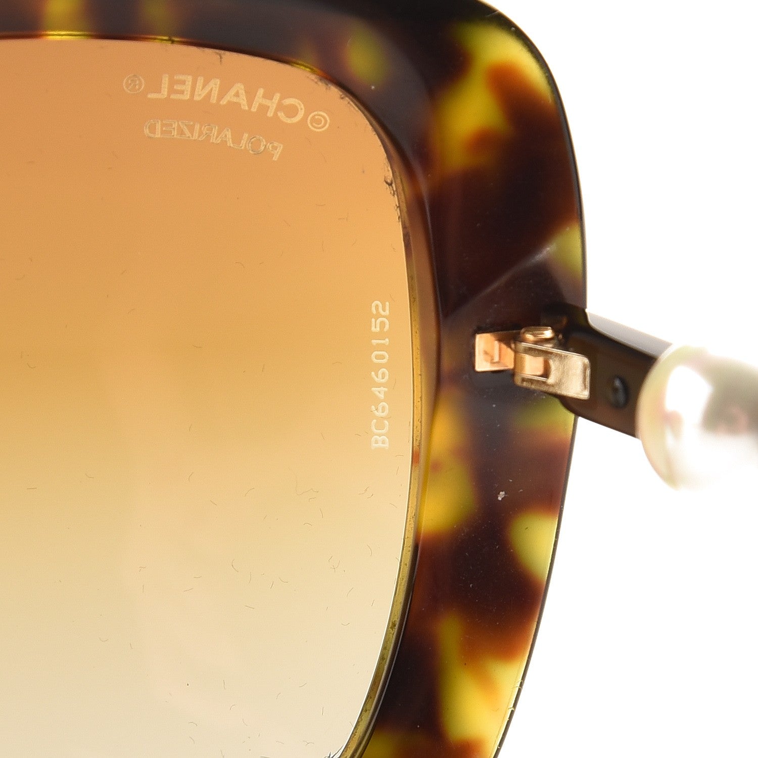 Chanel CC Pearl Sunglasses 5303-H Tortoise 7 of 9