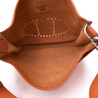 Hermes Taurillon Clemence Evelyne III GM Orange 4 of 10