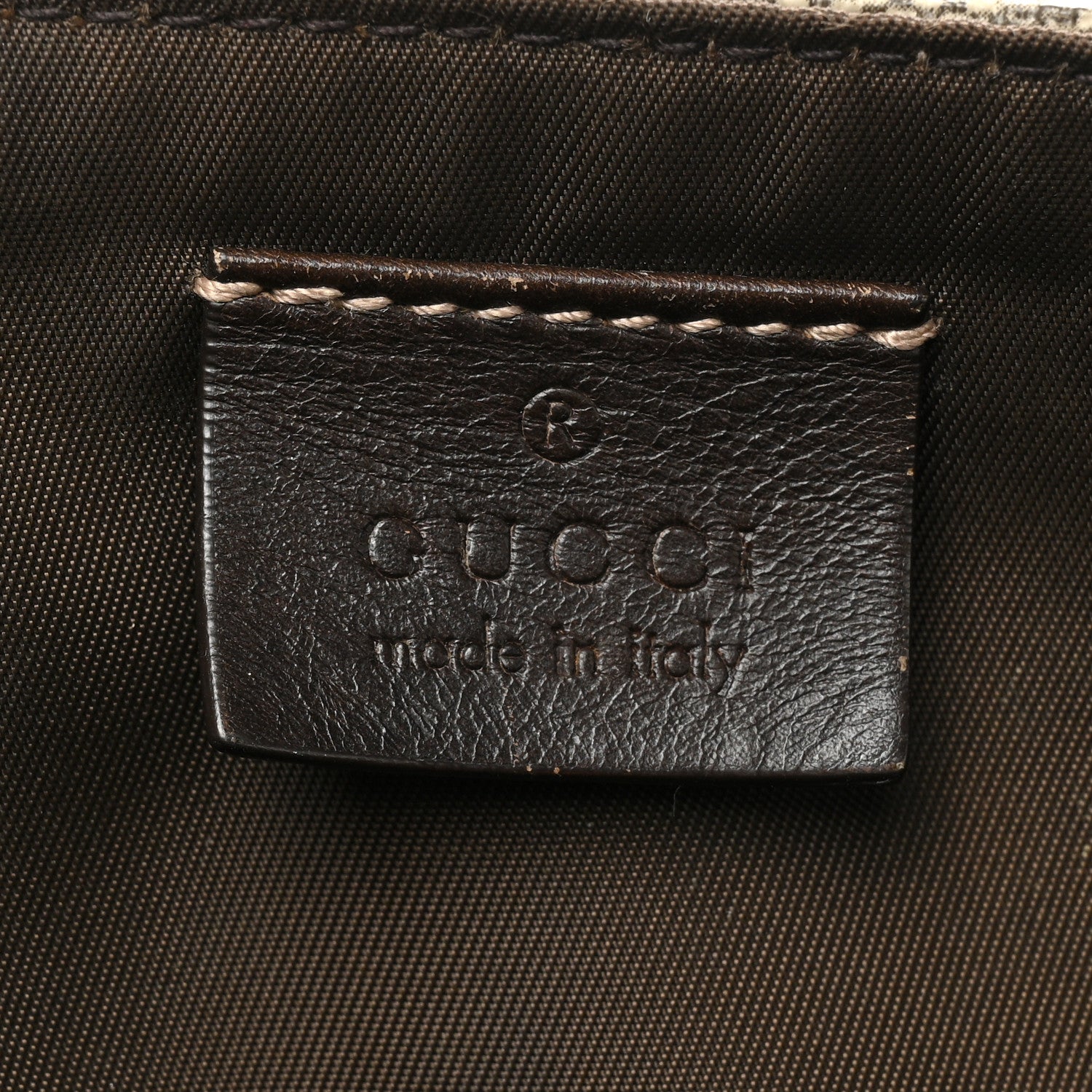 Gucci GG Plus Monogram Messenger Diaper Bag Dark Brown 6 of 20