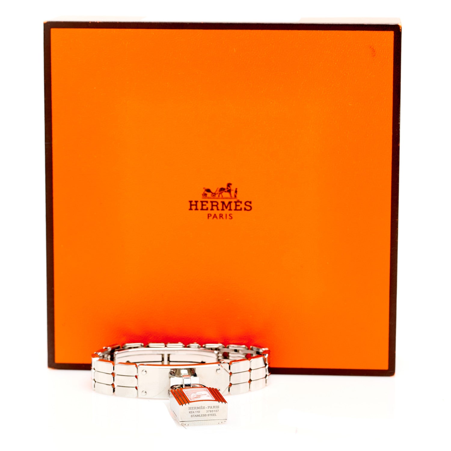 Hermes Stainless Steel 16mm Kelly Quartz Watch 4 of 4