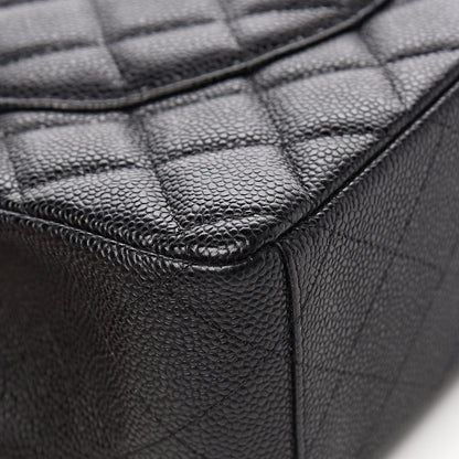 Chanel Caviar Quilted Maxi Double Flap Black 11 of 14
