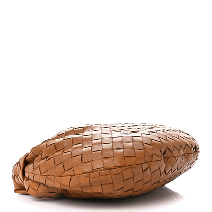 Bottega Veneta Nappa Intrecciato Teen Jodie Hobo Caramel 4 of 12