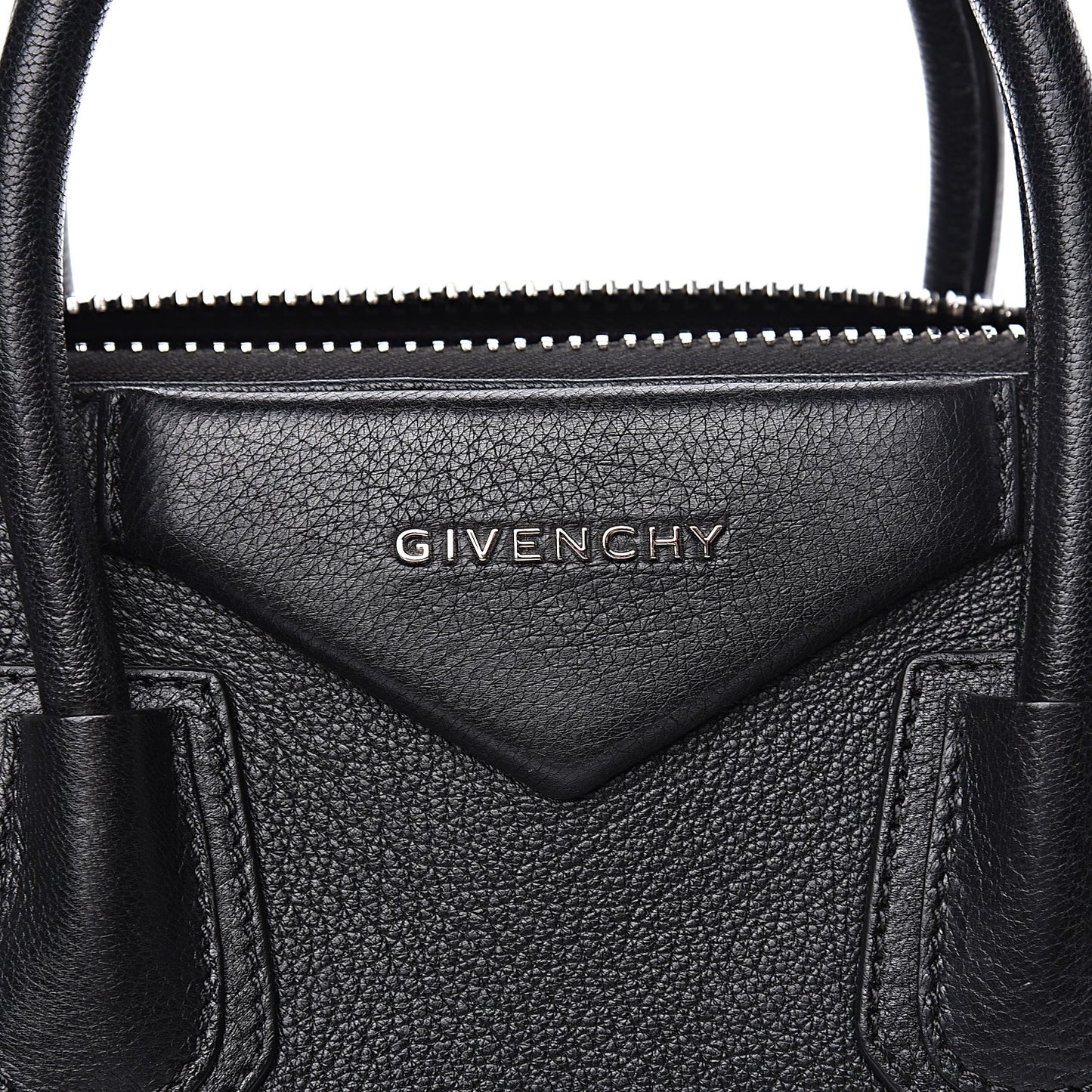 Sugar Goatskin Small Antigona Black