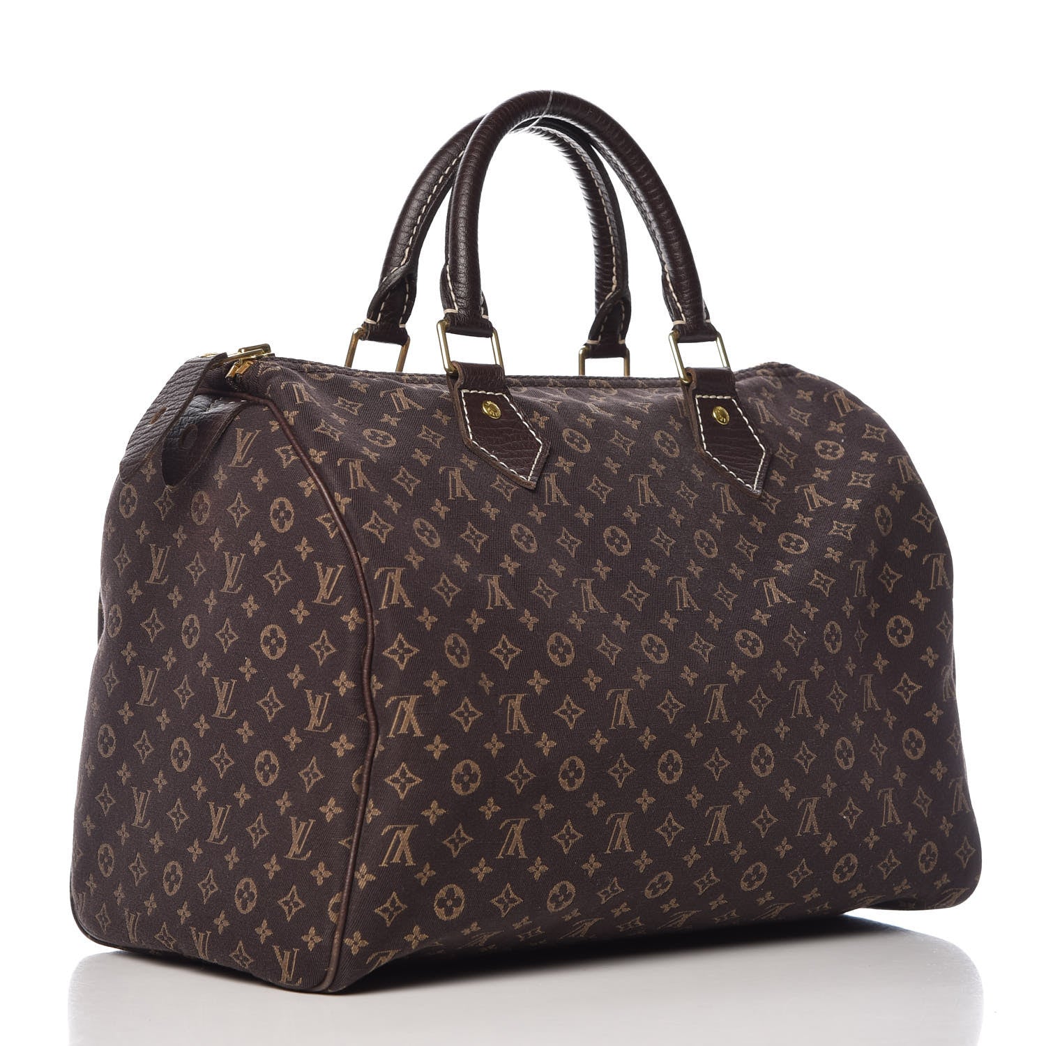 Louis Vuitton Mini Lin Speedy 30 Ebene 3 of 10
