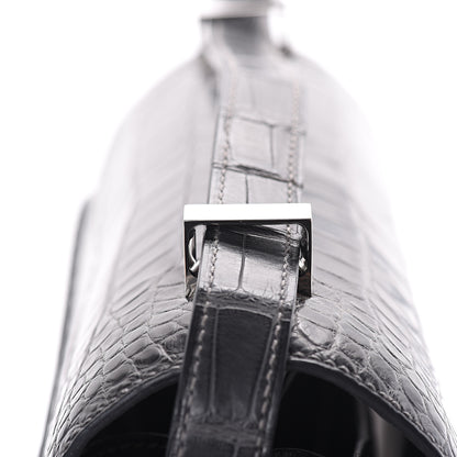 Hermes Matte Alligator Constance 24 Graphite 20 of 24