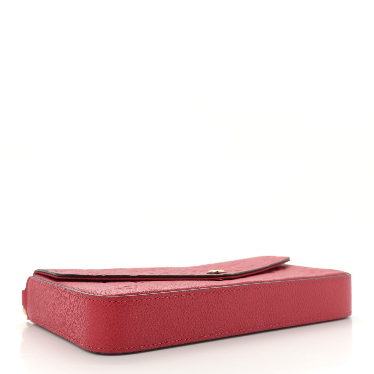 Louis Vuitton Empreinte Pochette Felicie Chain Wallet Scarlet 5 of 10