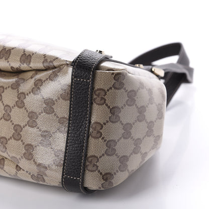 Gucci Crystal Monogram Medium Abbey Shoulder Bag Dark Brown 7 of 10