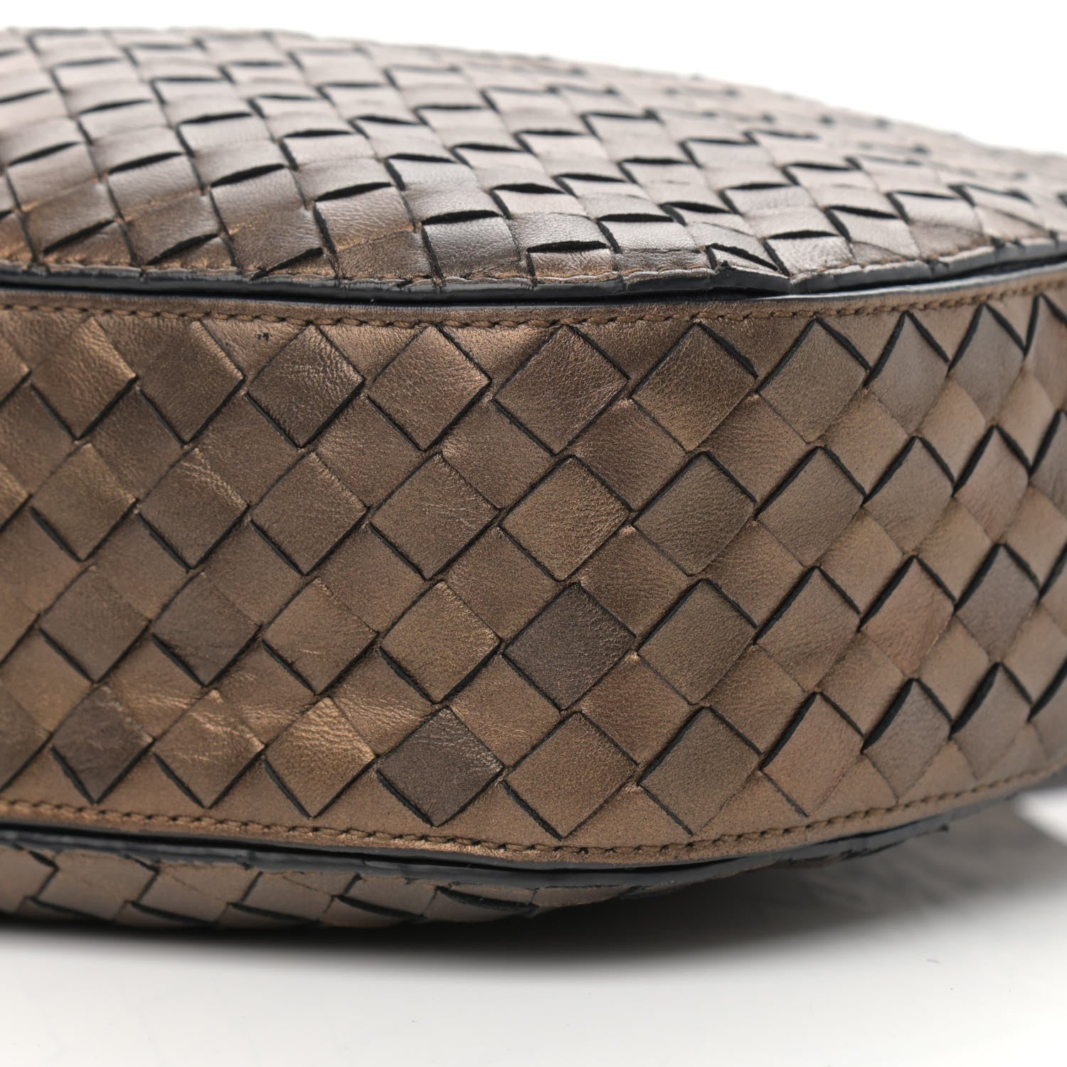 Bottega Veneta Nappa Intrecciato Small Loop Dark Bronze 10 of 10